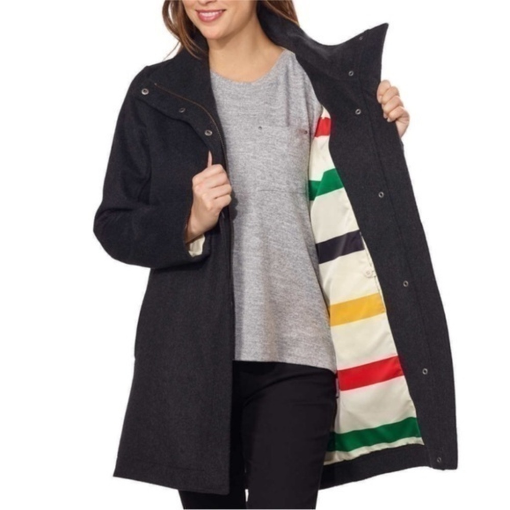 Pendleton Water Resistant Cascade Wool Campbell Coat